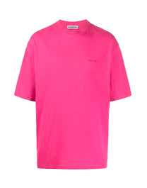 COPYRIGHT T SHIRT BALENCIAGA VINTAGE JERSEY PINK