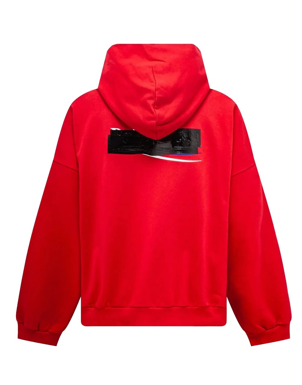 HOODIE GAFFER MOLLETON BOUCLETTE RED/WHITE/BLUE