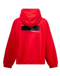 HOODIE GAFFER MOLLETON BOUCLETTE RED/WHITE/BLUE