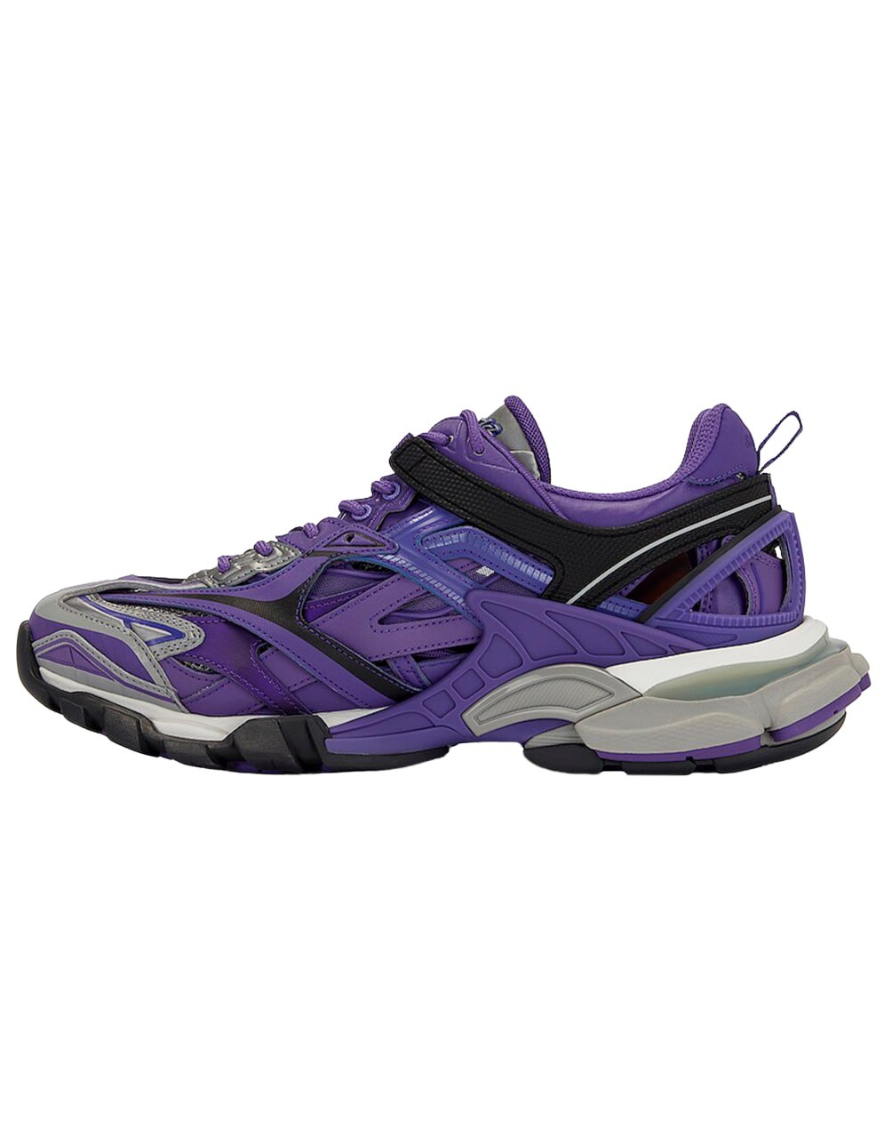 BALENCIAGA TRACK 2 SNEAKER PURPLE GREY SILVER BLACK