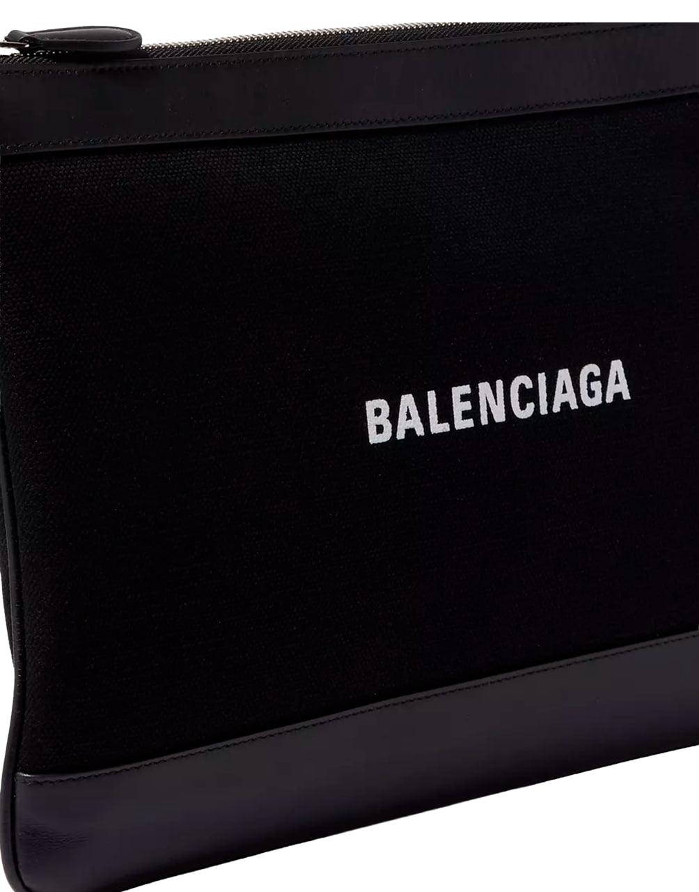 BALENCIAGA EXPLORER CANVAS LOGO POUCH