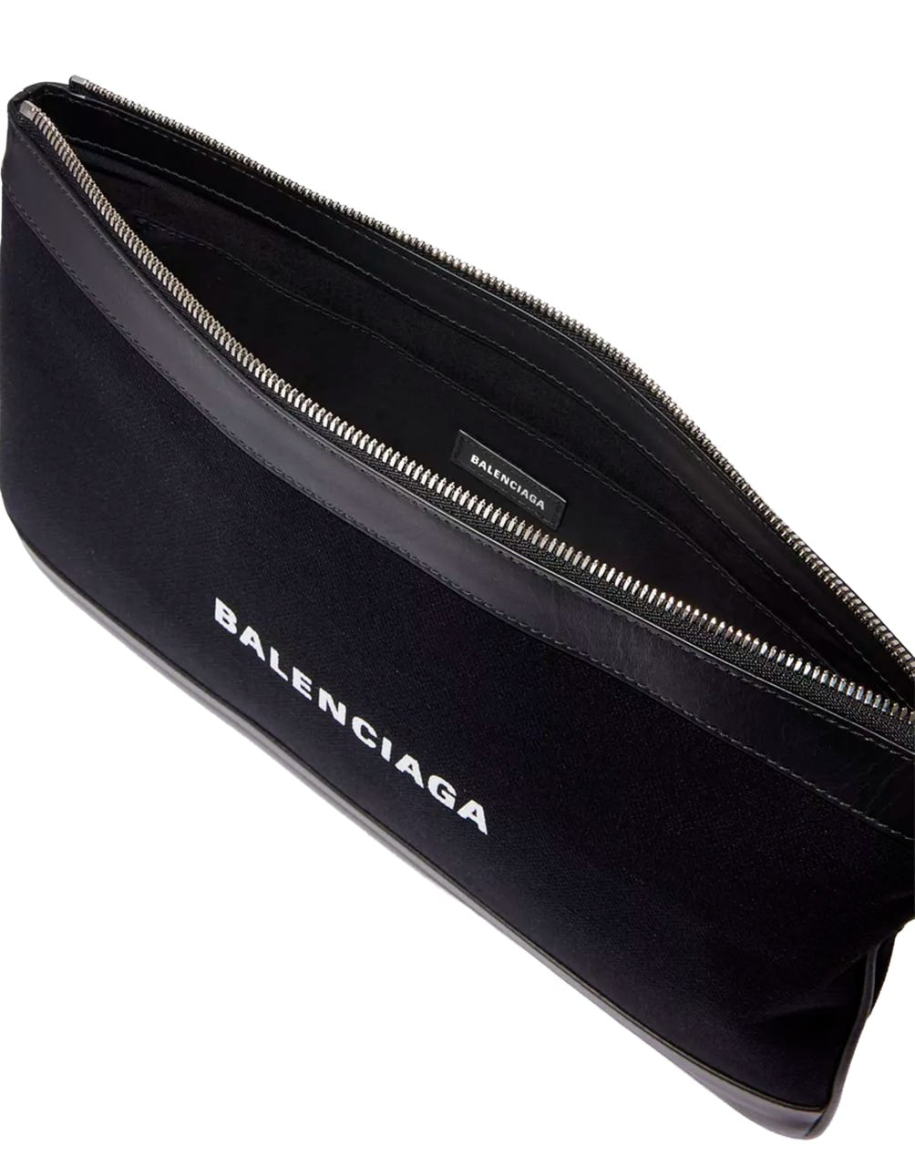 BALENCIAGA EXPLORER CANVAS LOGO POUCH