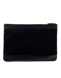 BALENCIAGA EXPLORER CANVAS LOGO POUCH