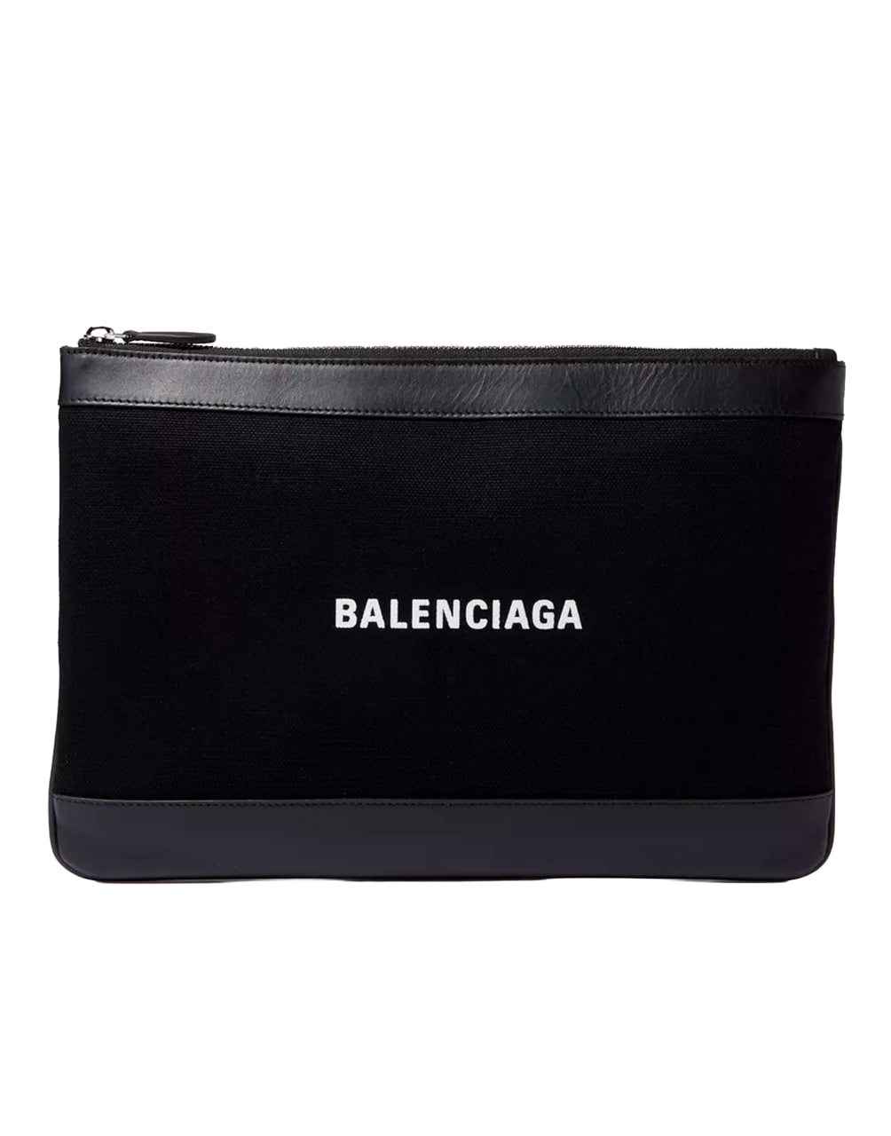 BALENCIAGA EXPLORER CANVAS LOGO POUCH