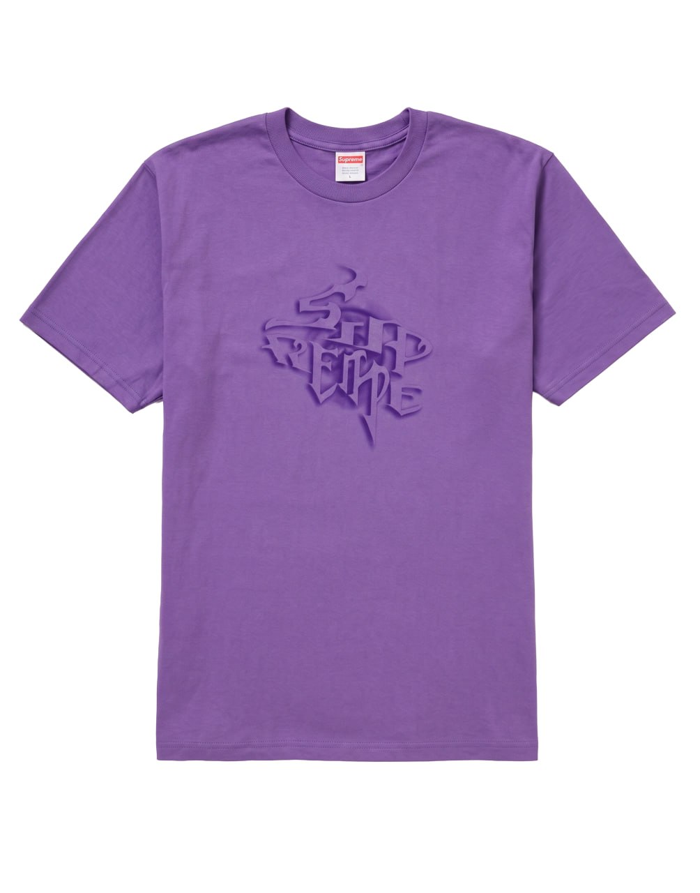 SUPREME SMOKE TEE PURPLE