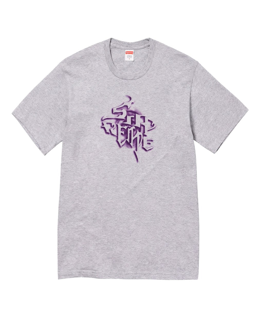 SUPREME SMOKE TEE GREY