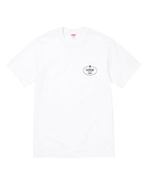 SUPREME CREST TEE WHITE