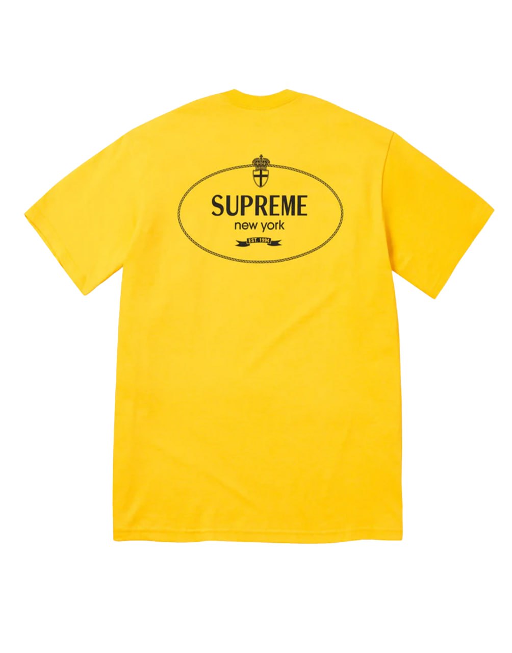 SUPREME CREST TEE YELLOW