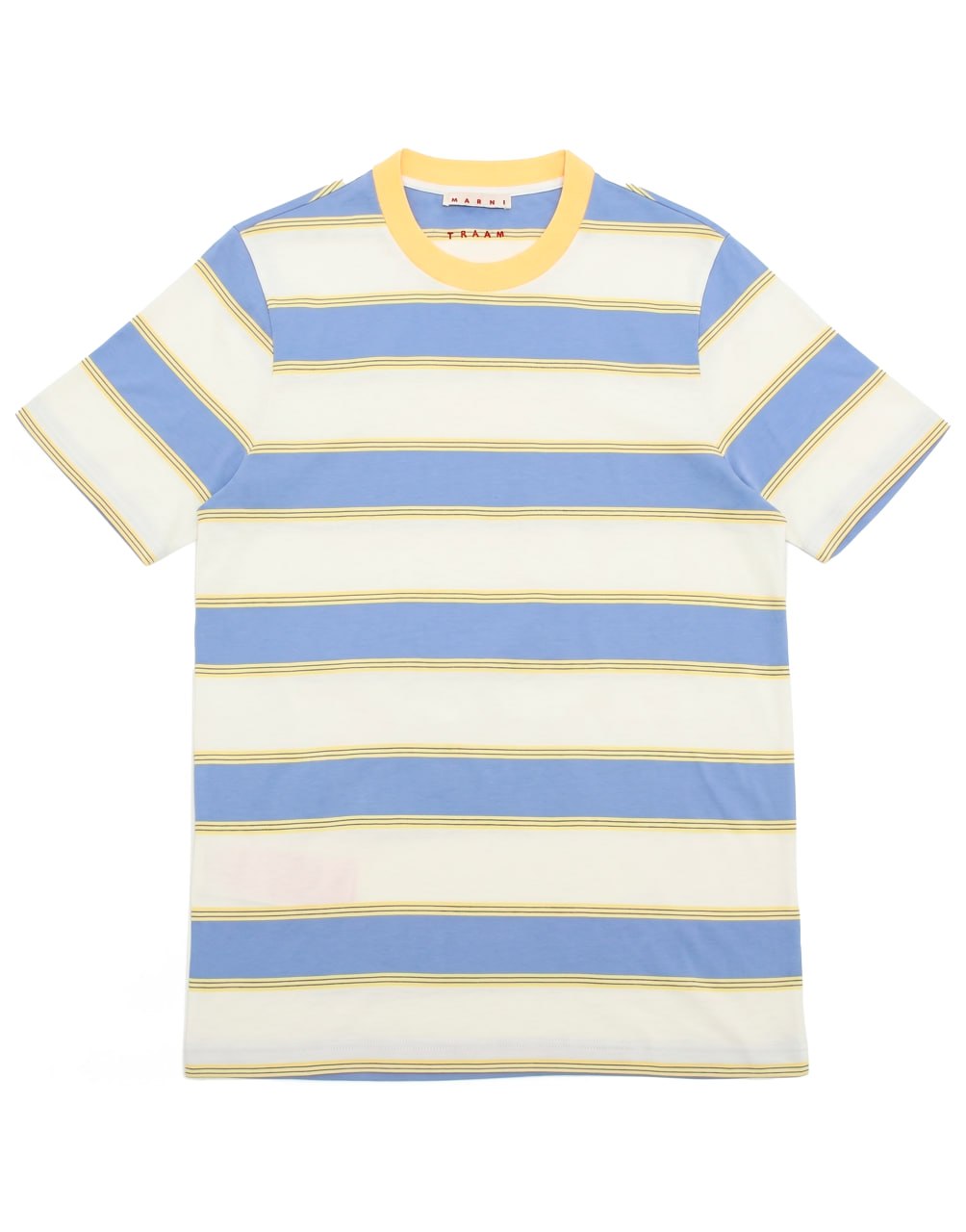 MARNI STRIPED CREW NECK SHORT SLEEVES