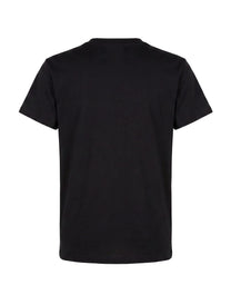 MAISON MARGIELA NUMERIC LOGO PRINT T-SHIRT | BLACK