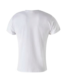 MAISON MARGIELA NUMERIC LOGO PRINT T-SHIRT | WHITE