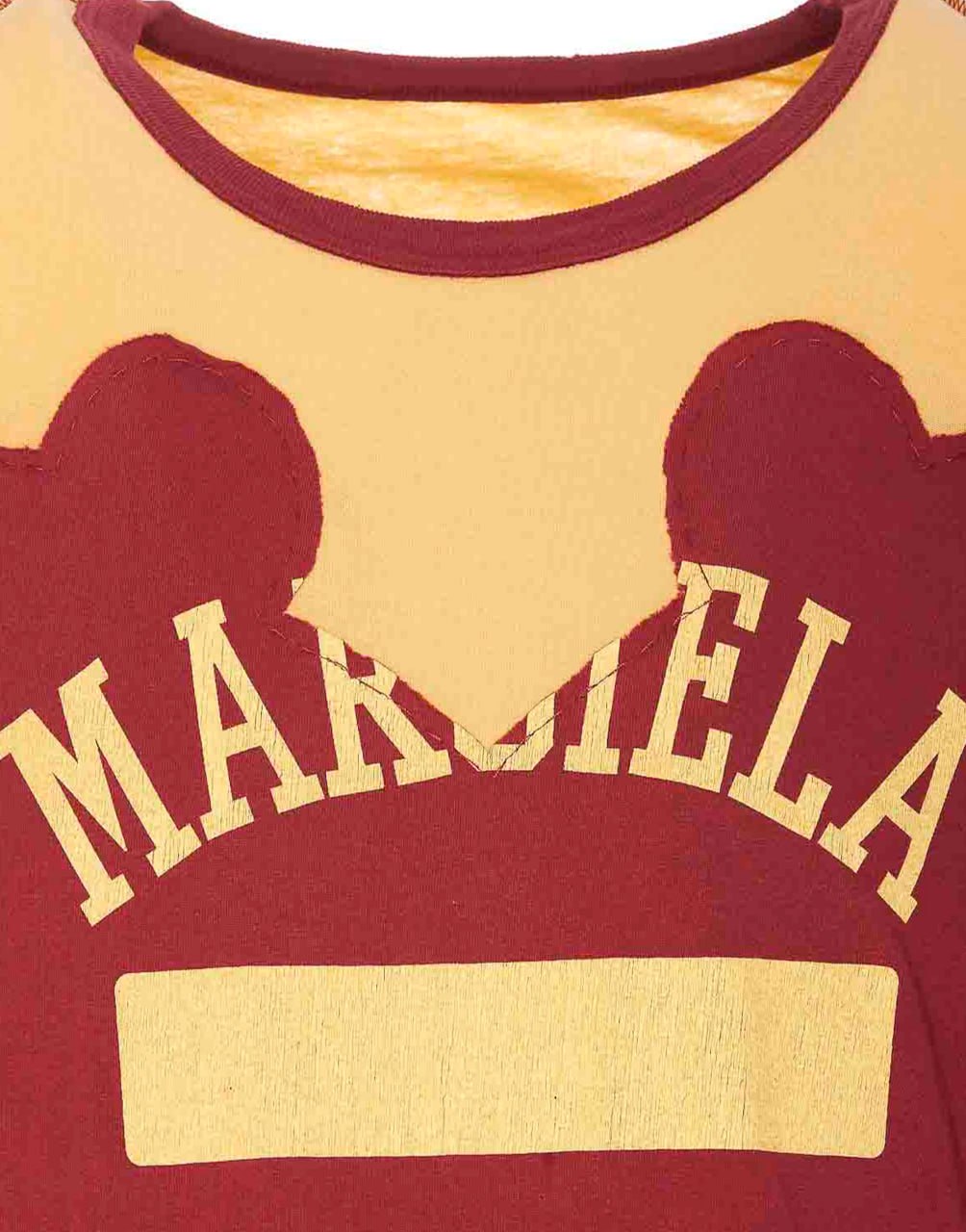 MAISON MARGIELA DÉCORTIQUÉ T-SHIRT RED