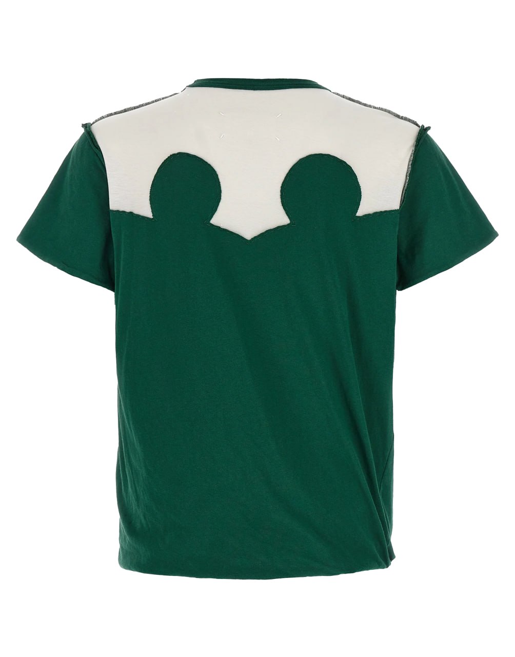 MAISON MARGIELA DÉCORTIQUÉ T-SHIRT GREEN
