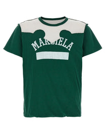 MAISON MARGIELA DÉCORTIQUÉ T-SHIRT GREEN