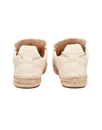 ALPARGATAS RÉPLICA DE LONA BEIGE DE MAISON MARGIELA.
