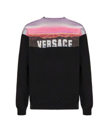 VERSACE PRINTED PARIS HILLS ON BACK