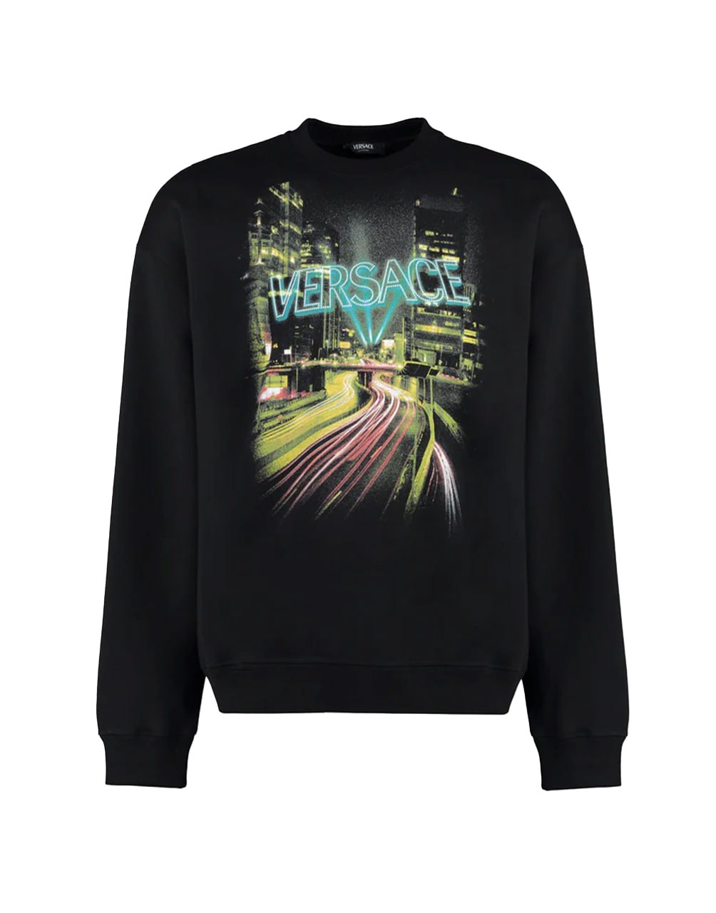 VERSACE CITY LIGHT SWEATER CRYSTALS