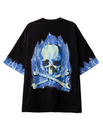 MASTERMIND WORLD MAN BLACK T-SHIRTS &amp; TANK TOPS_BLUE