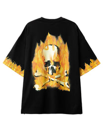 MASTERMIND WORLD MAN BLACK T-SHIRTS &amp; TANK TOPS_YELLOW