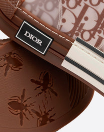 DIOR B23 HIGH TOP SNEAKER COFFEE WHITE