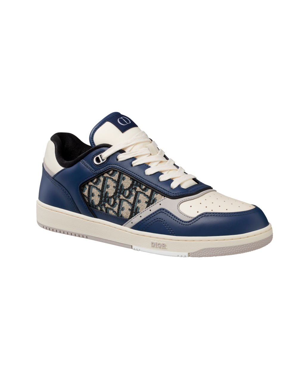 DIOR B27 LOW 'DIOR OBLIQUE - BLUE GREY