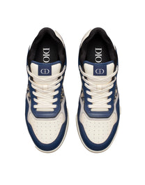 DIOR B27 LOW 'DIOR OBLIQUE - BLUE GREY