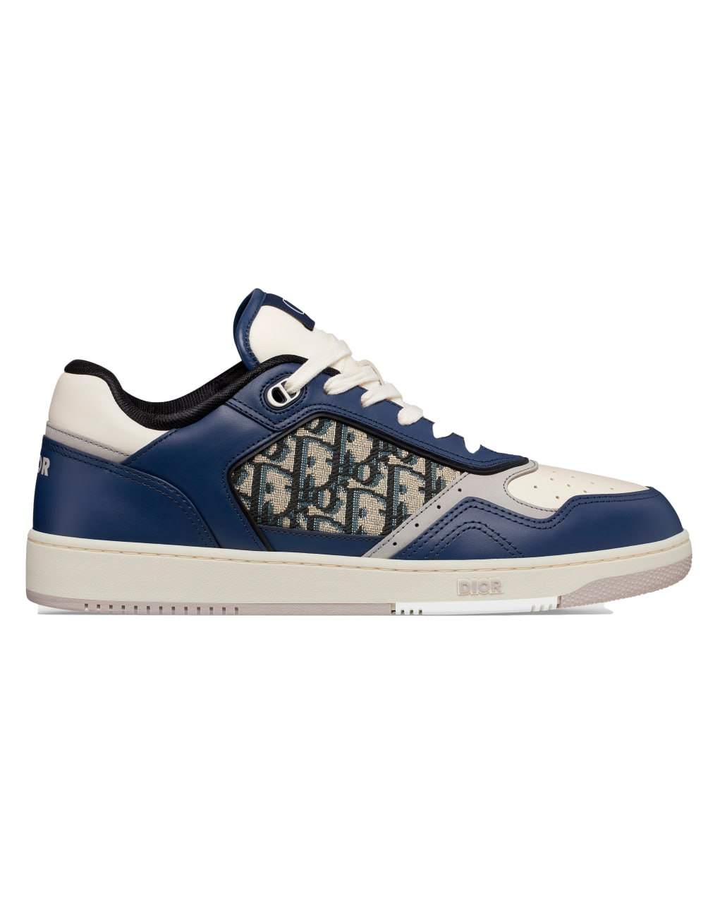 DIOR B27 LOW 'DIOR OBLIQUE - BLUE GREY