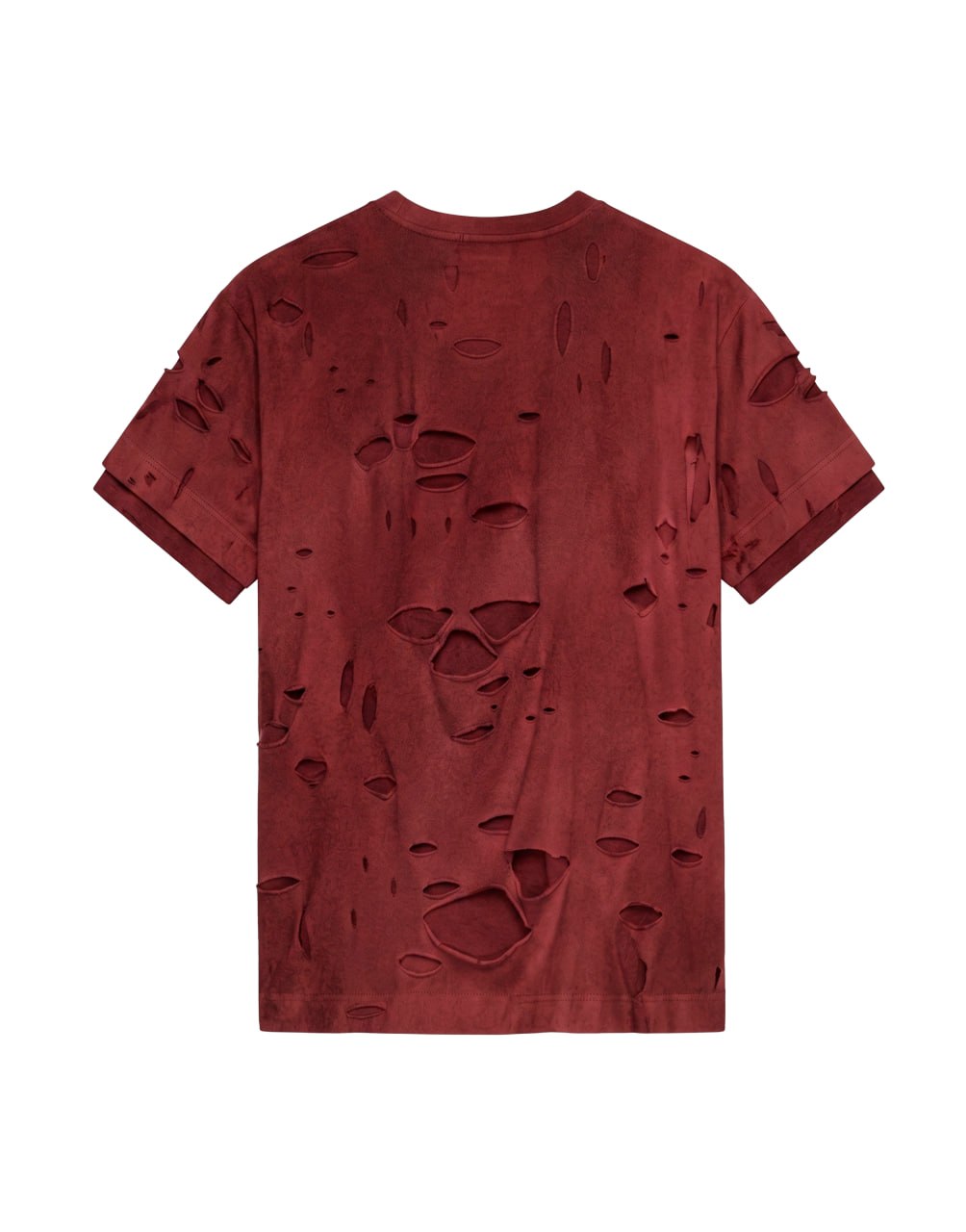 GIVENCHY LOGO DISTRESSED WHITE BOXYFIT
