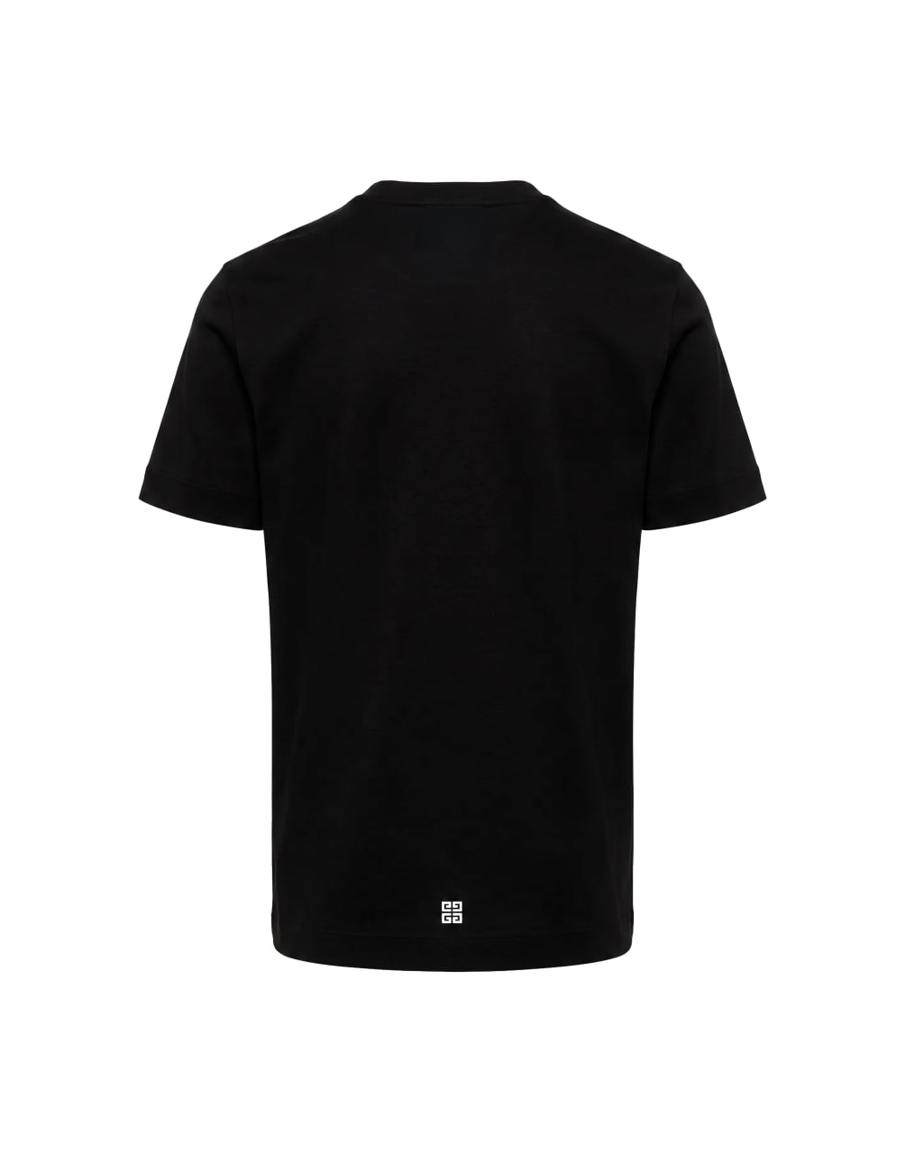 GIVENCHY DRAGON FLAMES DESIGN SLIM FIT T-SHIRT BLACK HOMBRE