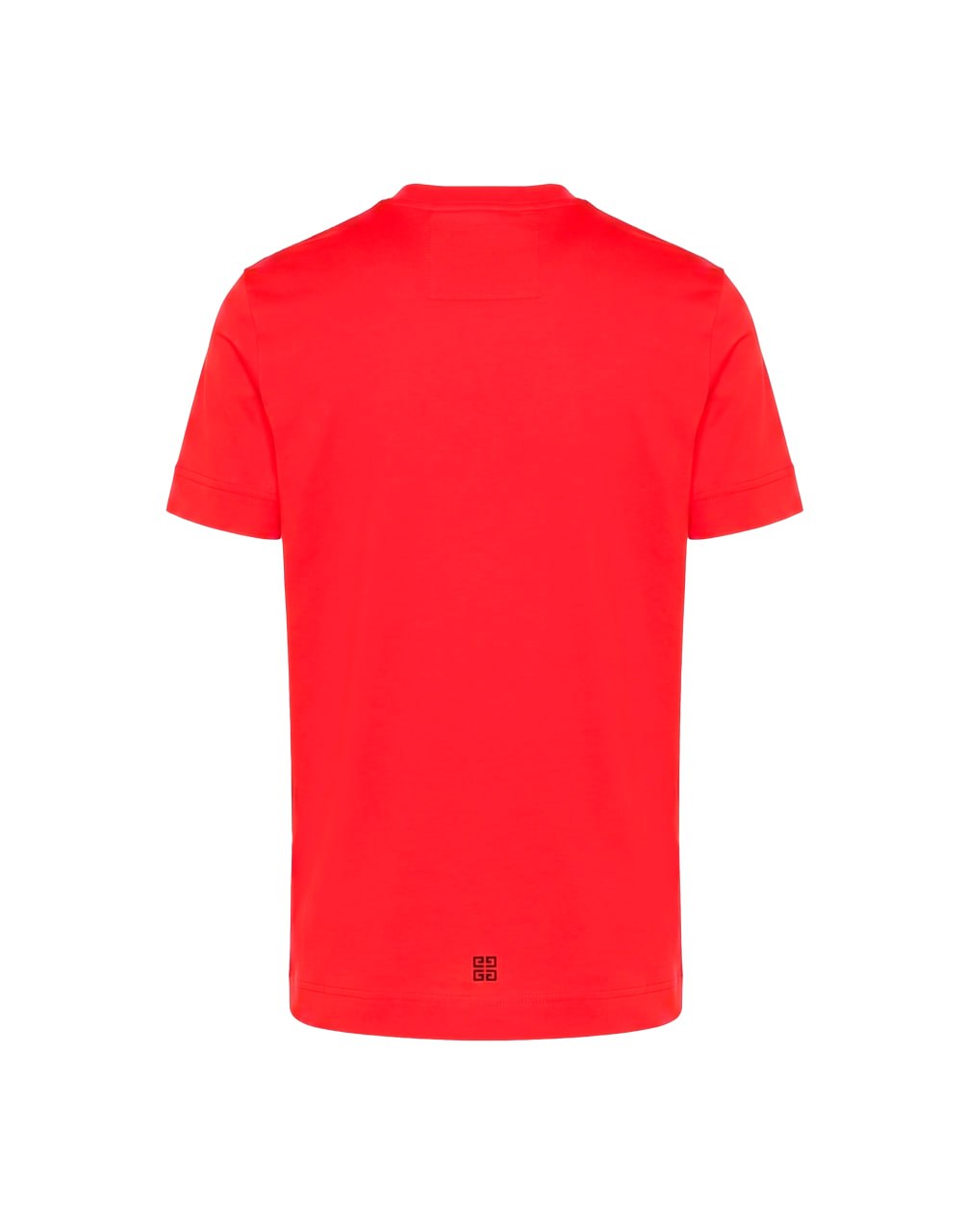 GIVENCHY DRAGON FLAMES DESIGN SLIM FIT T-SHIRT RED HOMBRE