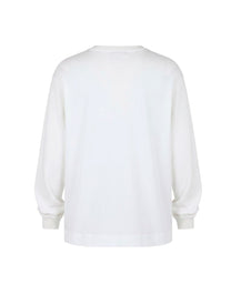 GIVENCHY THUNDER TSHIRT LONG SLEEVE WHITE