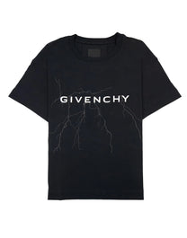 GIVENCHY THUNDER TSHIRT SHORT SLEEVE BLACK