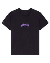 POSTER LOGO TEE BLACK PURPLE