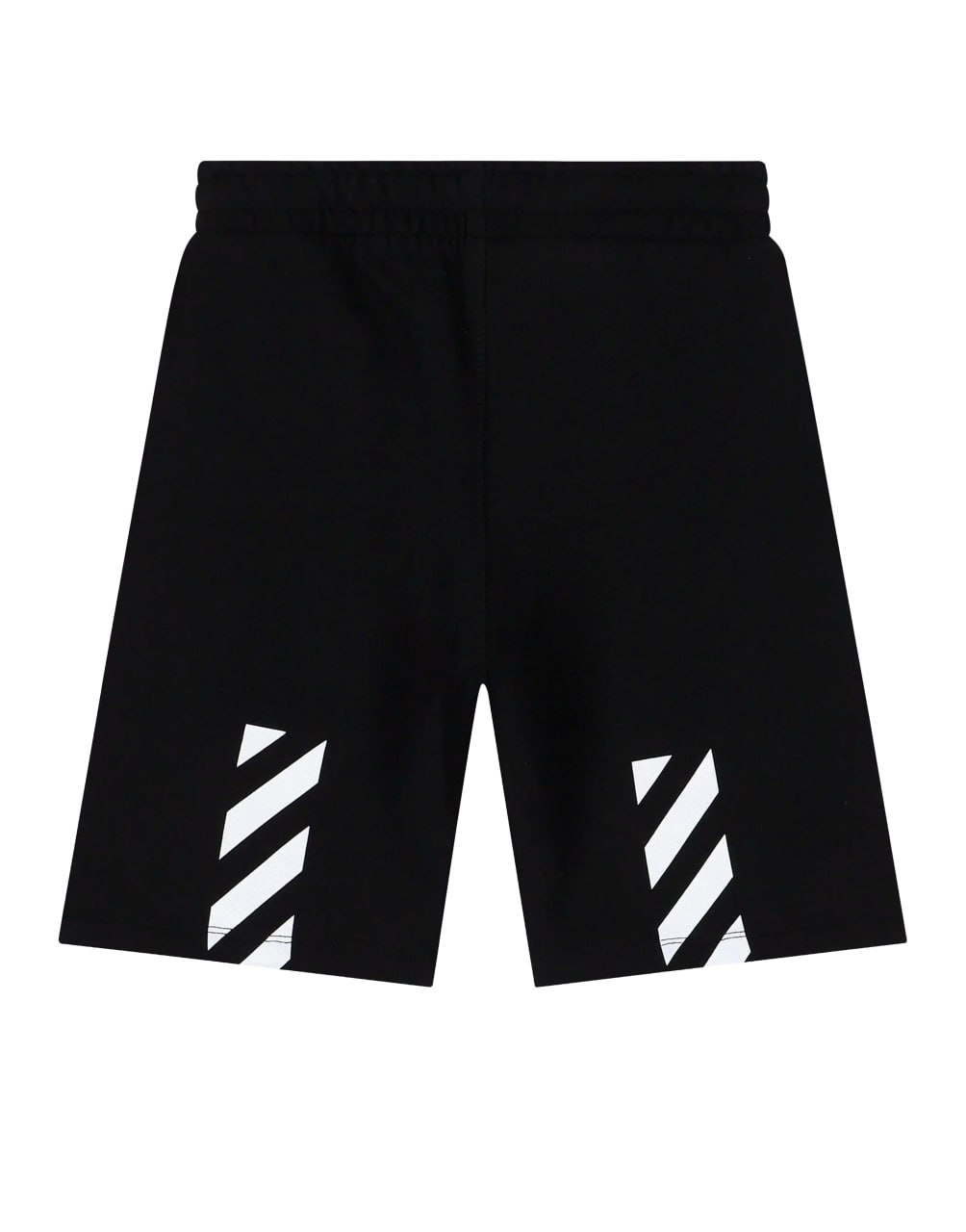 SHORT NEGRO OFF-WHITE KIDS RUBBER ARROW