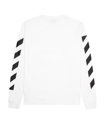 DRAG HELVETICA OVER HOODIE WHITE BLACK
