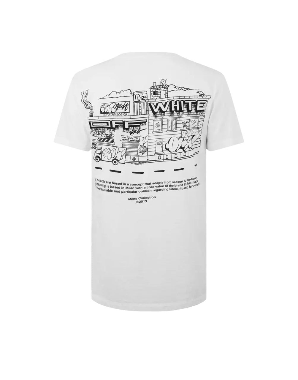 GRAFFITI ZINE SLIM WHITE