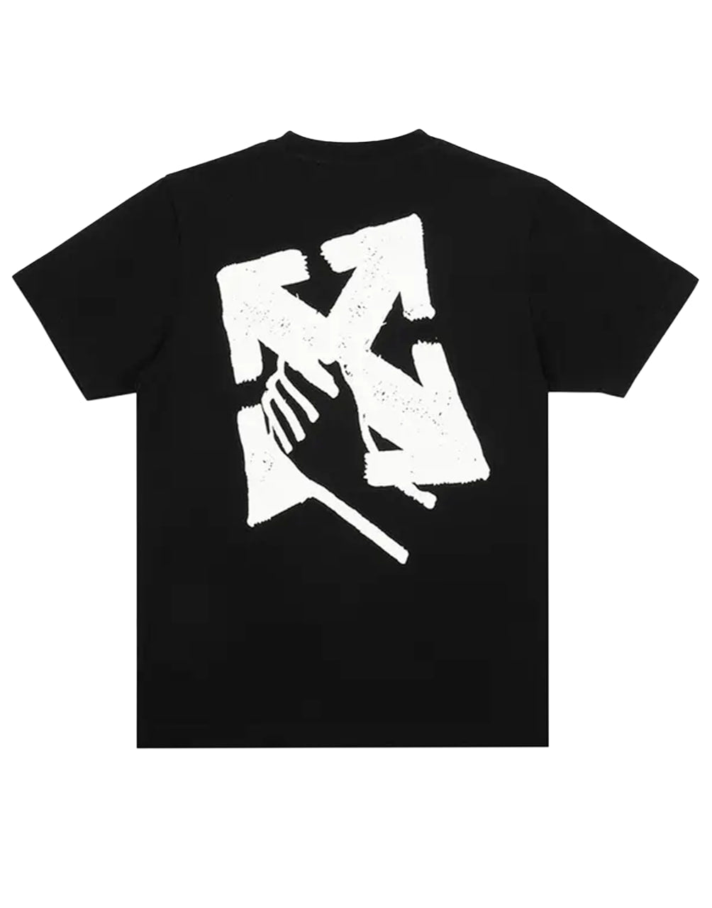 HAND ARROW SLIM TEE BLACK