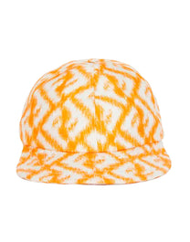FENDI GORRA CON ESTAMPADO FF | BLANCO NARANJA
