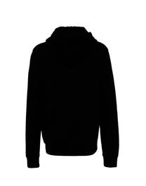 LANVIN BLACK HOODIE WHIT LOGO