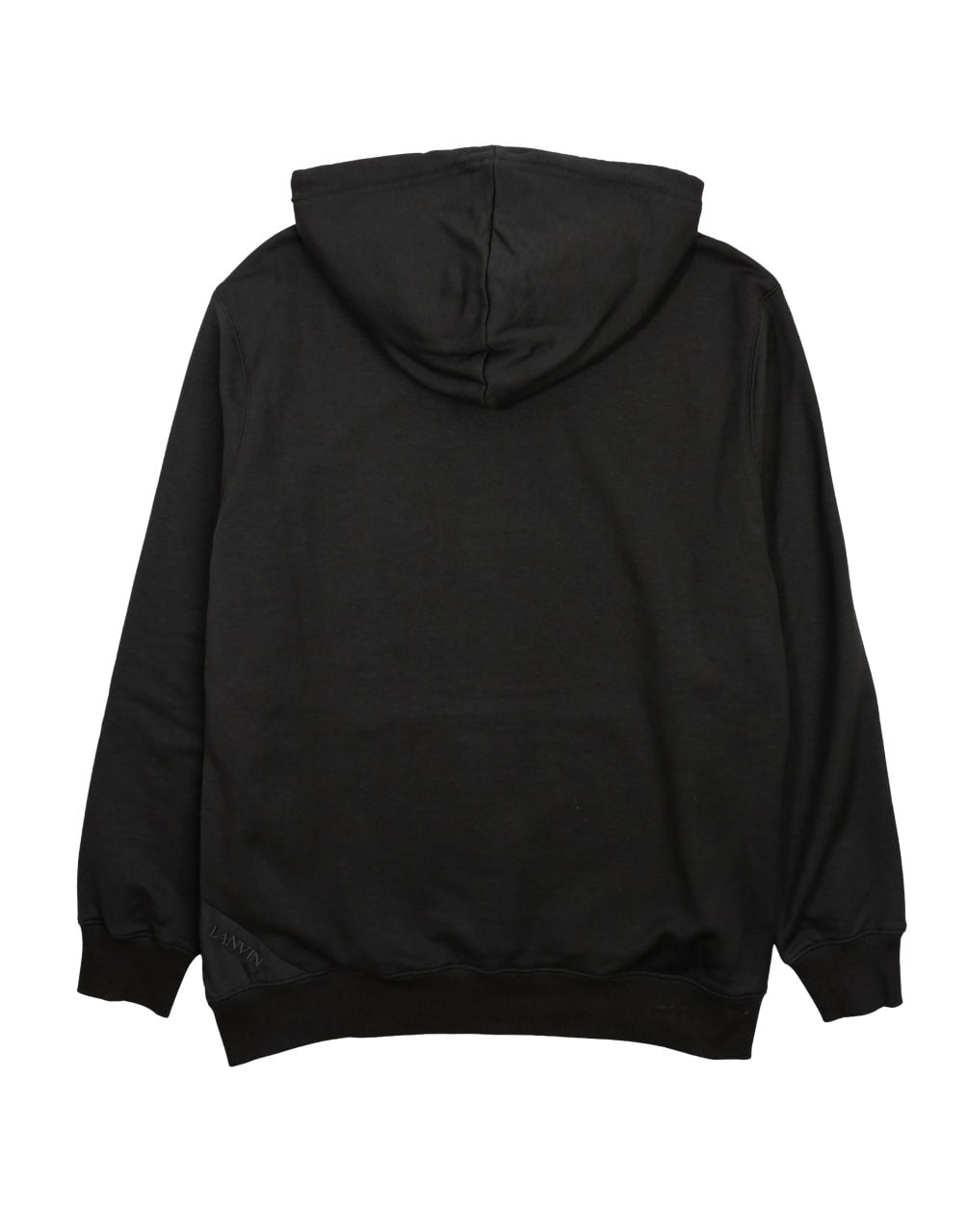 LANVIN FLORAL PRINT HOODIE OVERSIZED