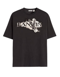 LANVIN X FUTURE CLASSIC EAGLE T SHIRT BLACK