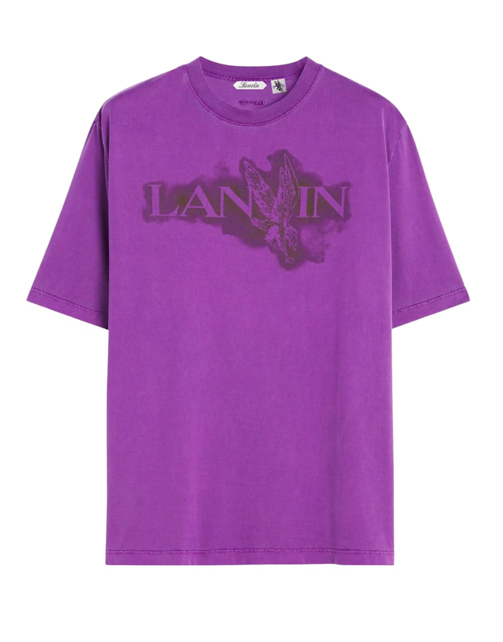 LANVIN X FUTURE CLASSIC EAGLE T SHIRT PURPLE