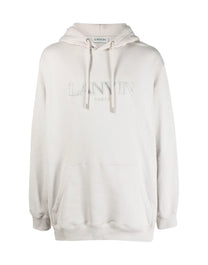 LANVIN EMBROIDERED CLASSIC LOGO WHITE