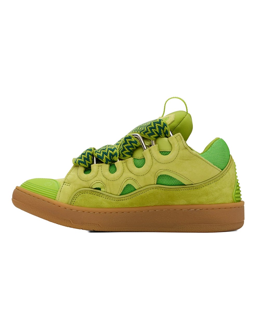 LANVIN CURB SNEAKER GUM GREEN