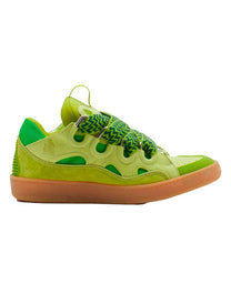 LANVIN CURB SNEAKER GUM GREEN