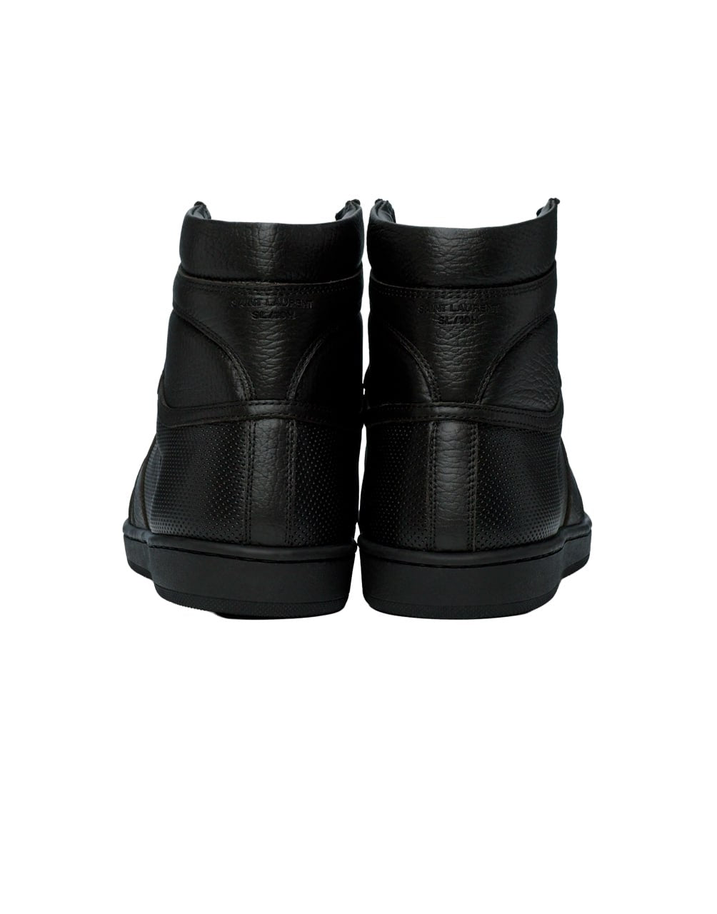 ZAPATILLAS DEPORTIVAS SAINT LAURENT COURT CLASSIC SL/10H DE PIEL NEGRA.