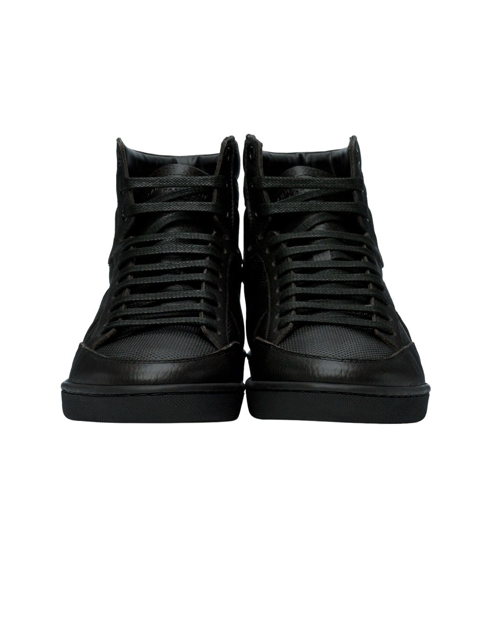 ZAPATILLAS DEPORTIVAS SAINT LAURENT COURT CLASSIC SL/10H DE PIEL NEGRA.