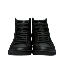 ZAPATILLAS DEPORTIVAS SAINT LAURENT COURT CLASSIC SL/10H DE PIEL NEGRA.