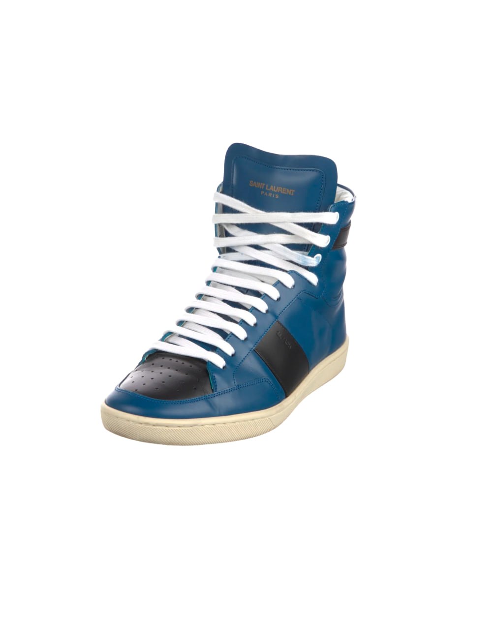 BUY SAINT LAURENT SL-10 HIGH TOP SNEAKER 'BLUE'