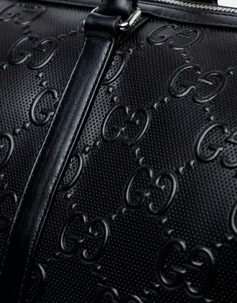 DUFFLE MD GG TENIS 20/TEN SMOOTH/NS.MIL BLACK/BLACK/BLACK